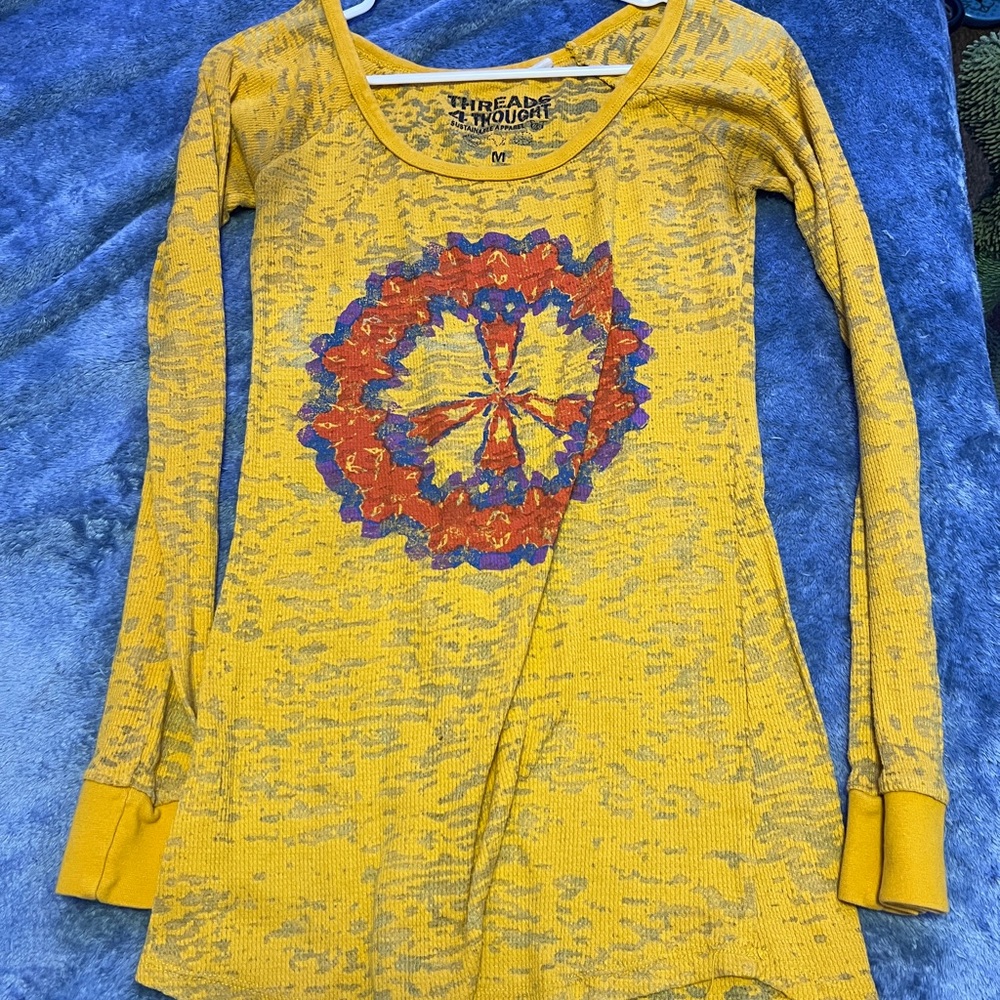 A little see through great for wearing tank tops underneath